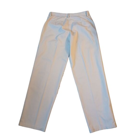 St. Johns Bay Men's Size 34X32 Worry-Free Tan Chino Career Pants - Picture 2 of 6